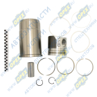 740.1000128-09 Гильза с поршнем, с пальцем и кольцами КАМАЗ Евро-0; (обрез.поршень 10 группа. Не требует доработки для установки ) «Федерал Могул» ФМ КАМАЗ